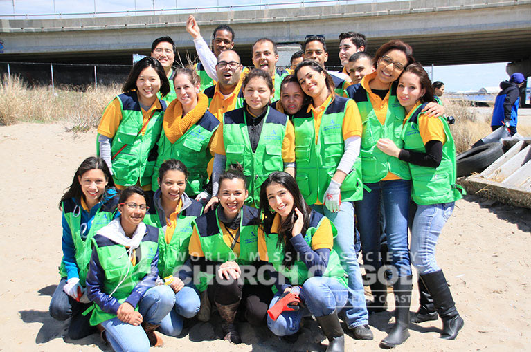 World Mission Society Church of God, WMSCOG, Cleanup, Jamaica Bay, Beach, Environment, Environmental Cleanup, Volunteer, New York, Passover, American Littoral Society