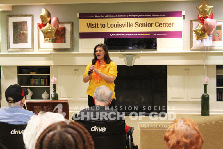World Mission Society Church of God in Louisville, volunteering at atria senior living, East Coast Volunteer Service Day 2016, wmscog kentucky