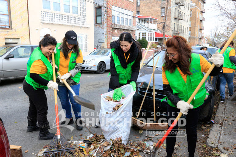 World Mission Society Church of God, WMSCOG, Mother's Street, cleanup, movement, mother, campaign, volunteerism, unity, global, world, New York, New Jersey, NJ, NY, East Coast