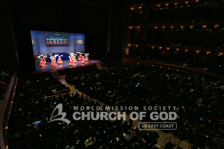 Anniversary, World Mission Society Church of God, WMSCOG, Mother's love, global harmony, world peace, choir, orchestra, dancing, performance, NJPAC