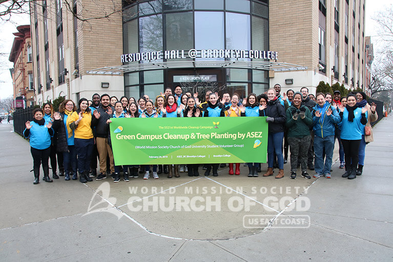 ASEZ, World Mission Society Church of God, WMSCOG, Brooklyn, NY, New York, reduce crime, UN, United Nations, Sustainable Development Goals, SDGs, tree stewardship, College, University