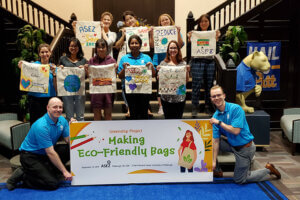 DIY Reusable Bag Event Hosted by ASEZ at the University of Pittsburgh