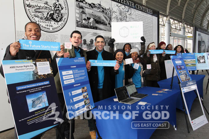 ASEZ Human Rights Day Tabling Event at Northeastern University