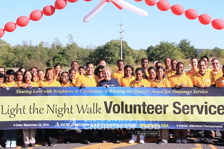 World Mission Society Church of God Pennsylvania Philadelphia Light the Night Walk 6