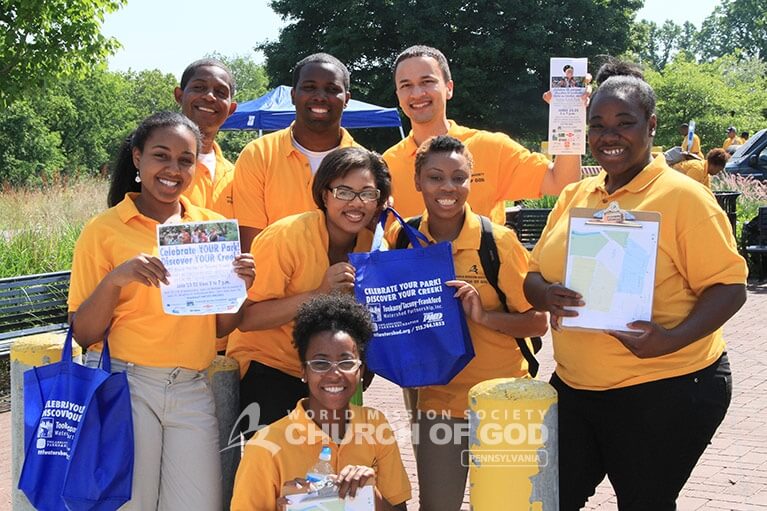 World Mission Society Church of God Pennsylvania Philadelphia Tacony Creek Cleanup 1