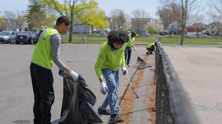 James Edgar Park Cleanup 2